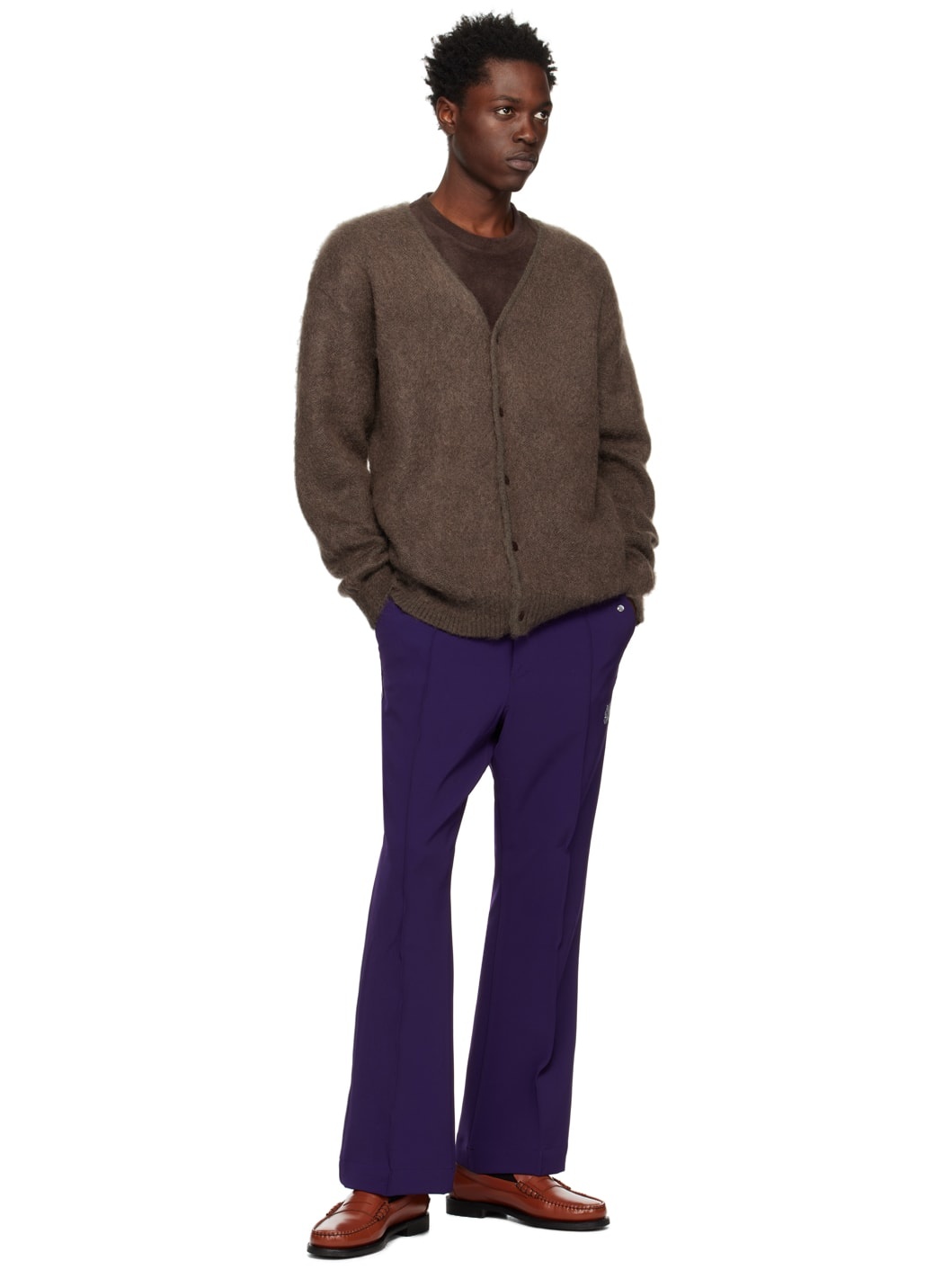 Purple Piping Cowboy Lounge Pants - 4