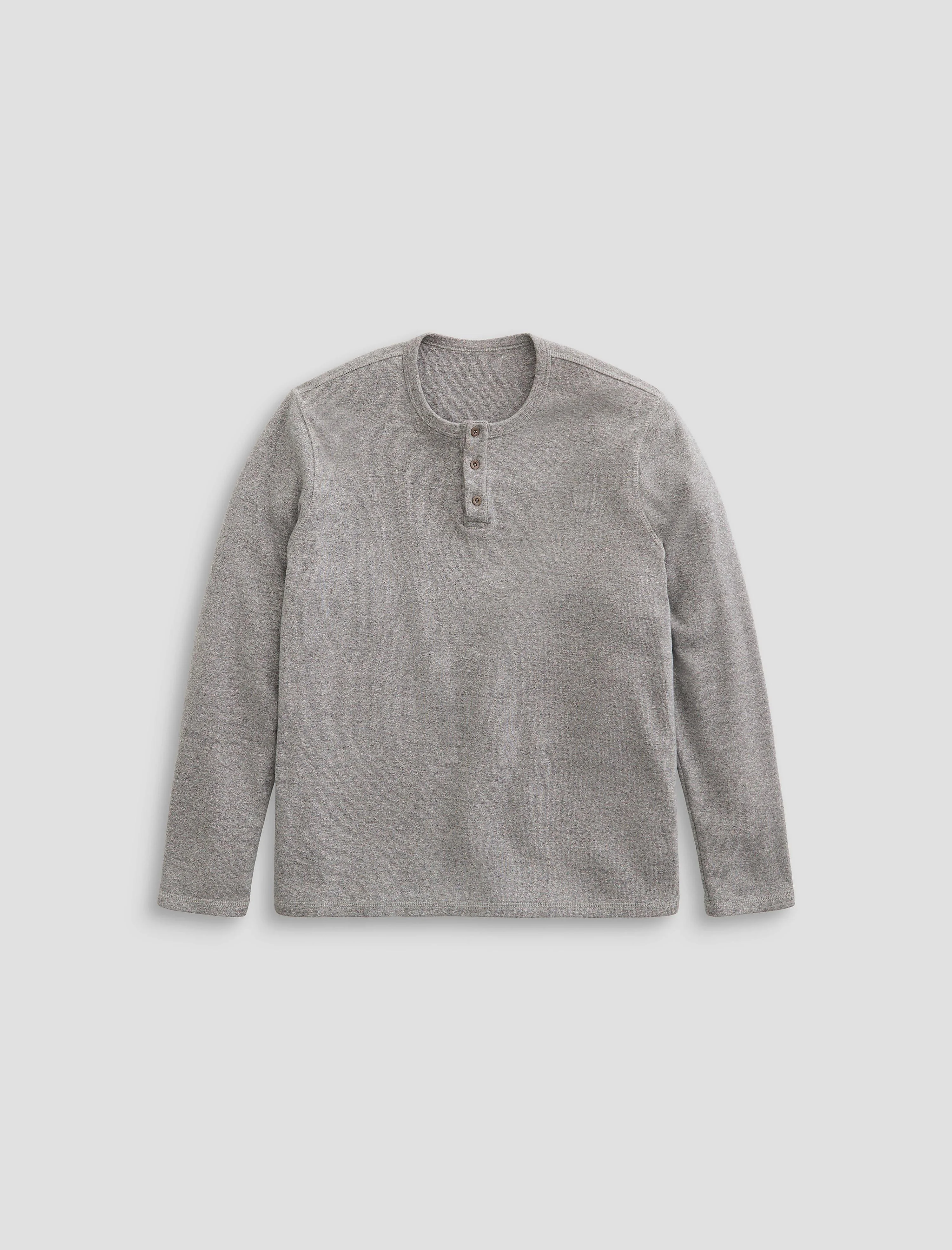 Bryce Long Sleeve Henley - 1