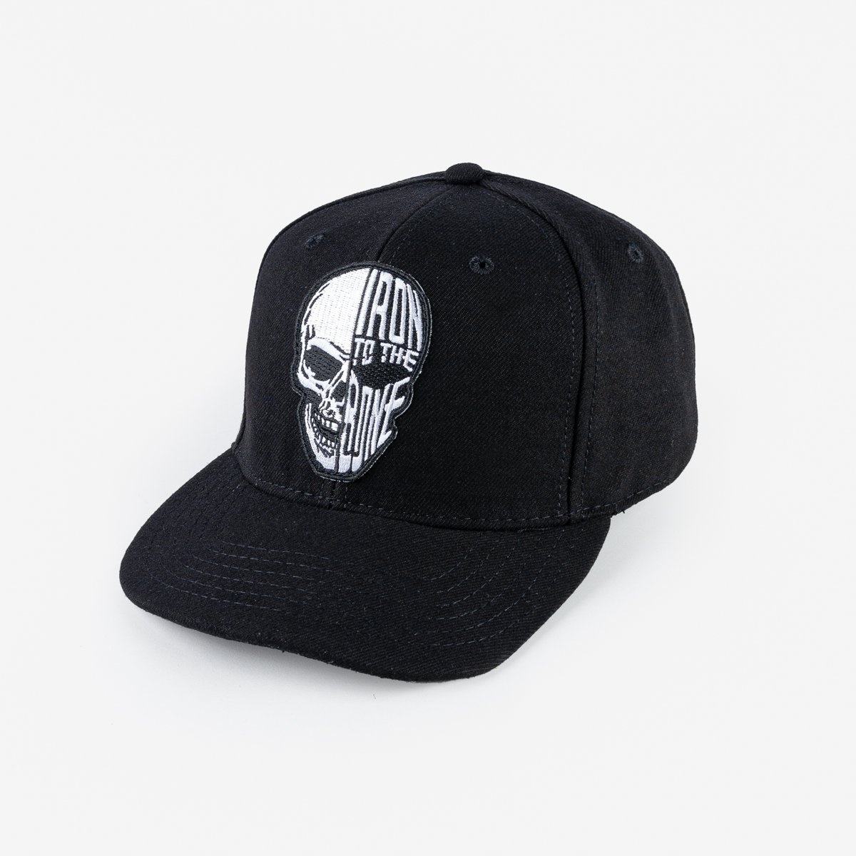 IHC-19-ITTB Iron Heart 'Iron To The Bone' Snapback Cap - Black - 1