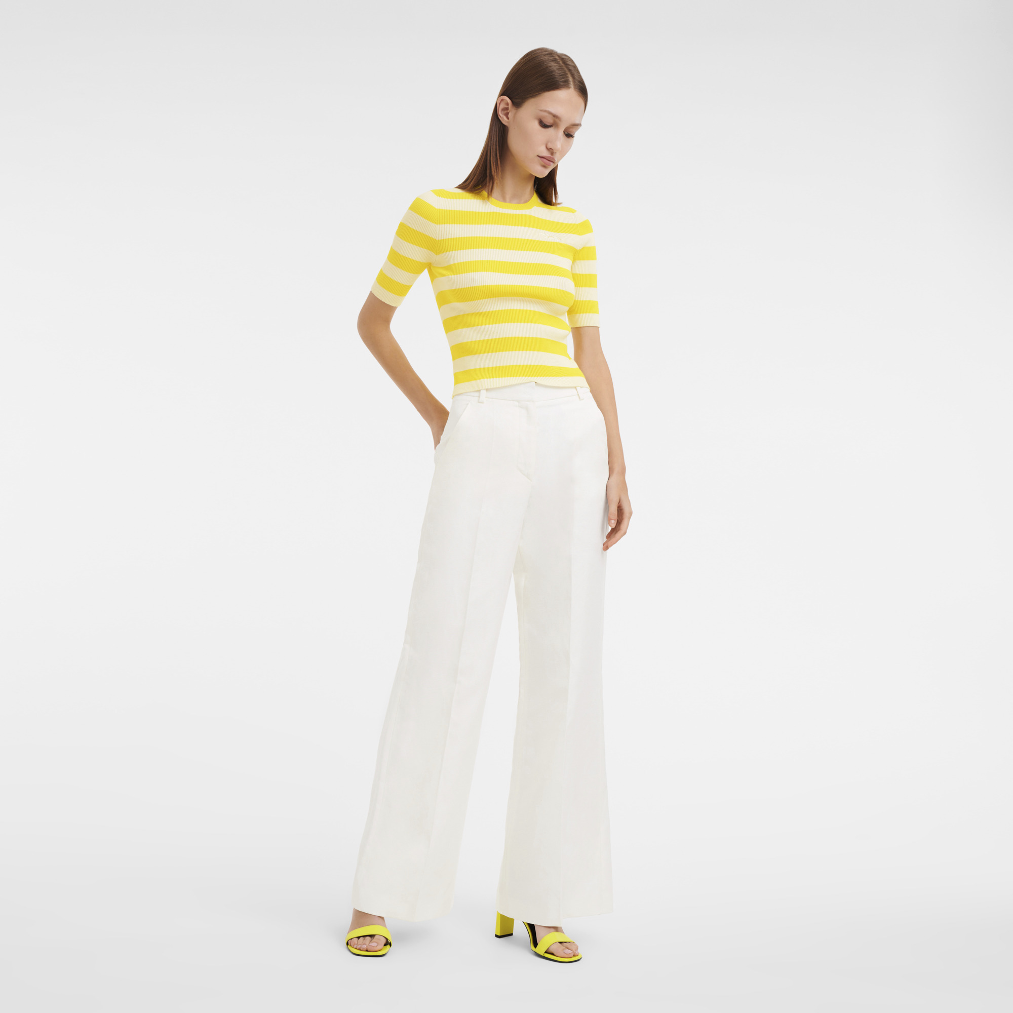 Spring/Summer 2023 Collection Trousers Ecru - OTHER - 2