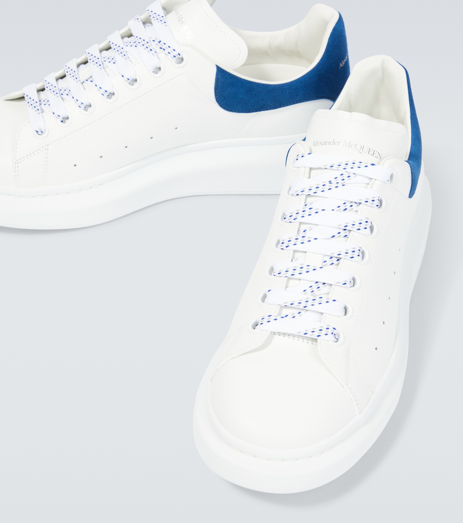 Oversized leather sneakers - 3