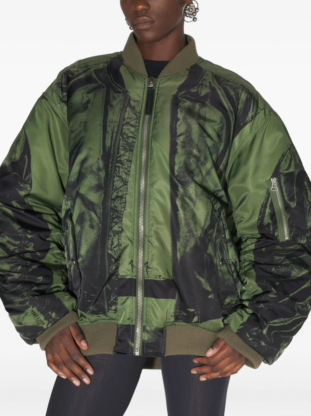 The Trompe l'oeil bomber jacket - 1