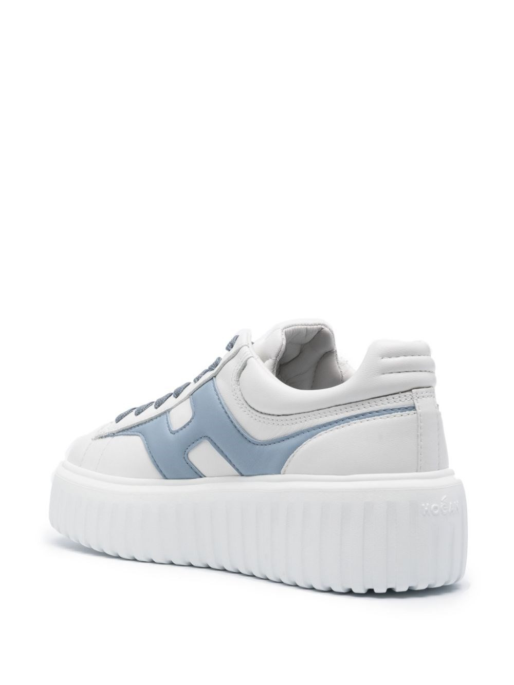 H-Stripes leather sneakers - 4