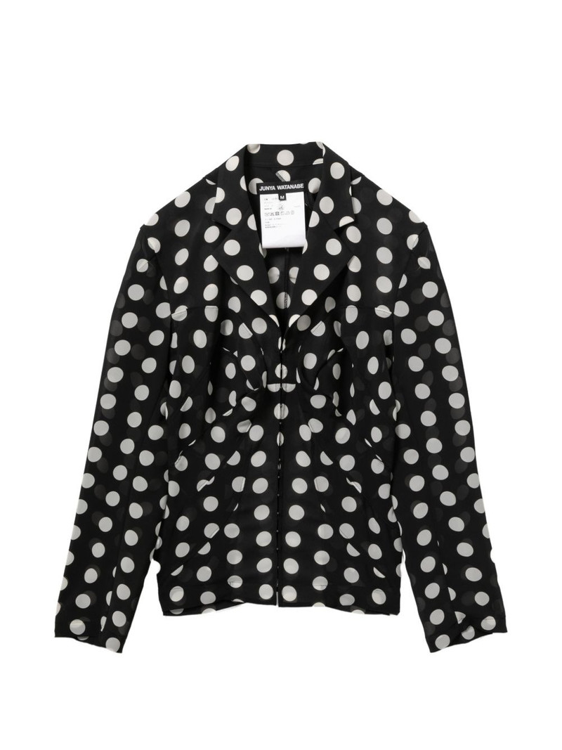 polka dot blouse 1