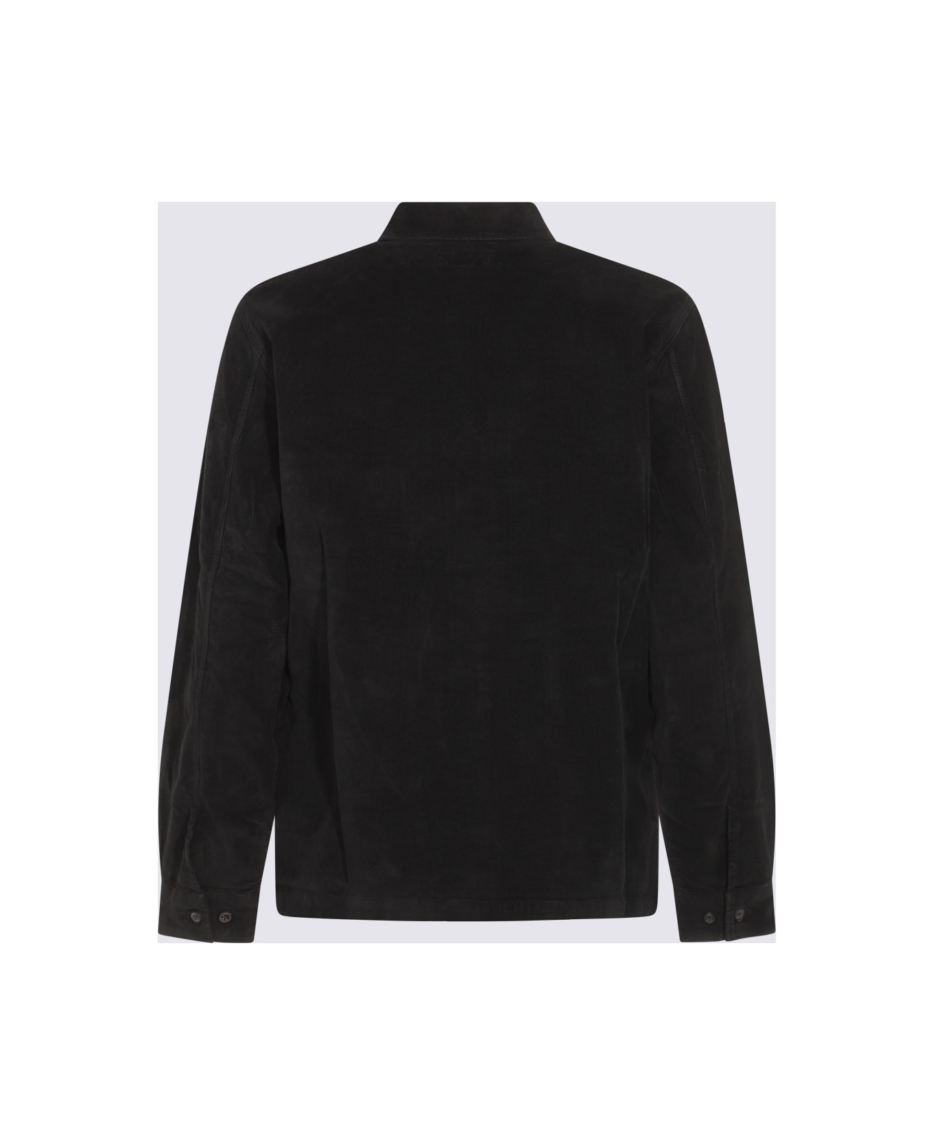 Black Cotton Shirt - 2