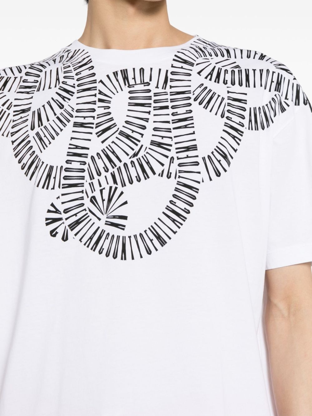 Snake Wings-print cotton T-shirt - 5