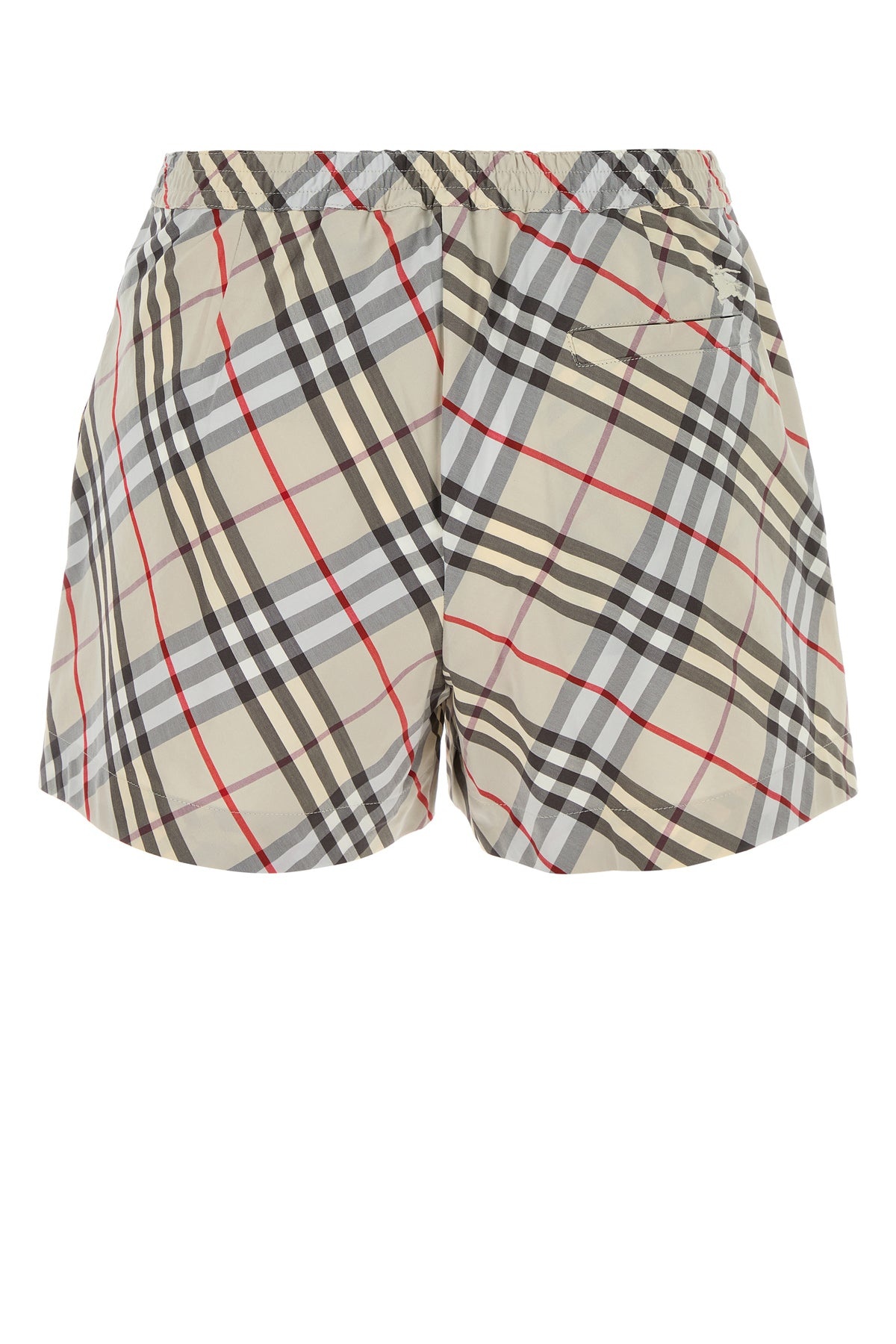 Embroidered poplin shorts - 2