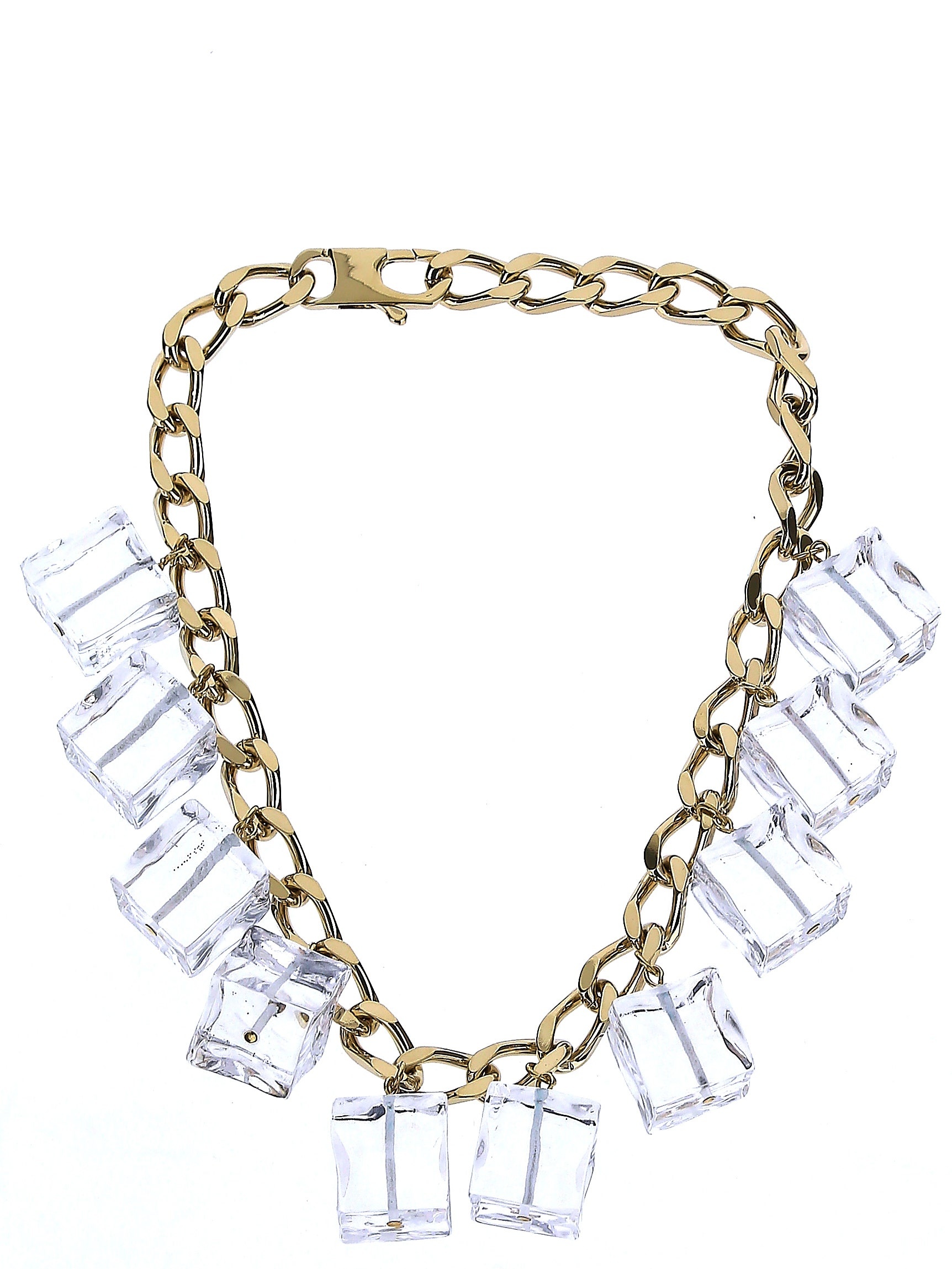 Glaçons Ice-Cube Chain Necklace - 1