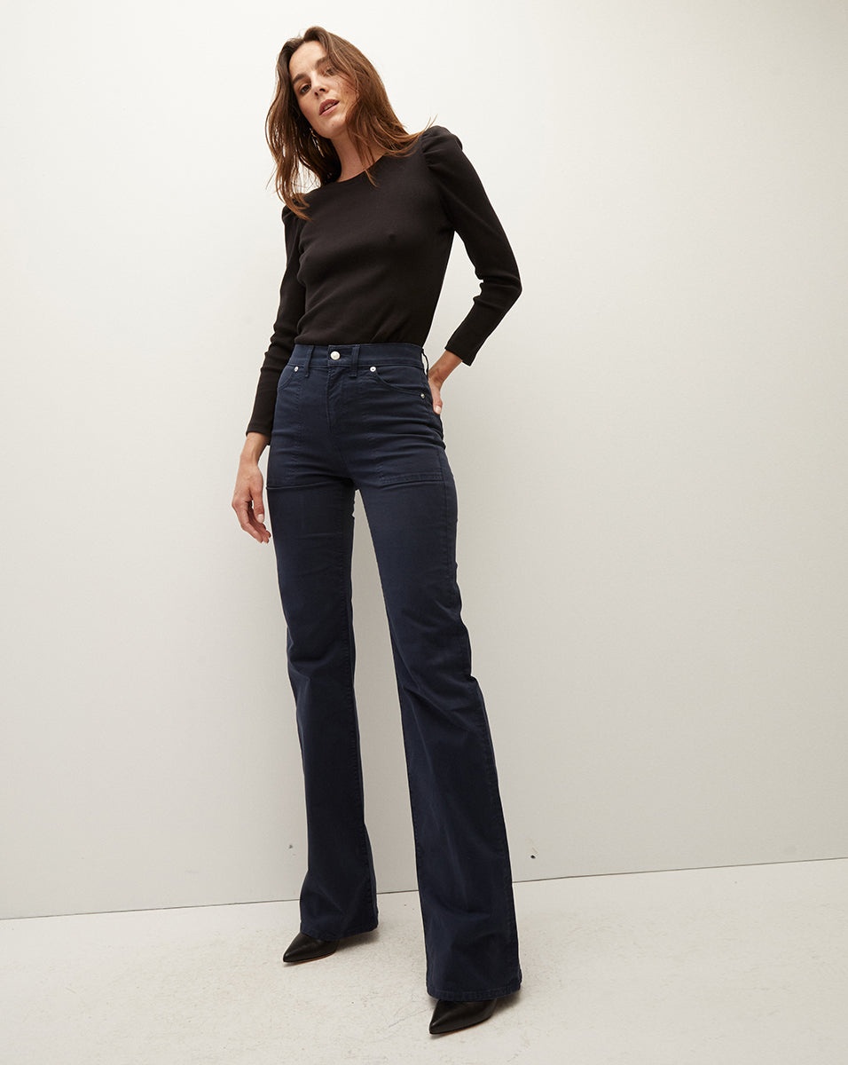 CROSBIE SLIM WIDE-LEG PANT - 2