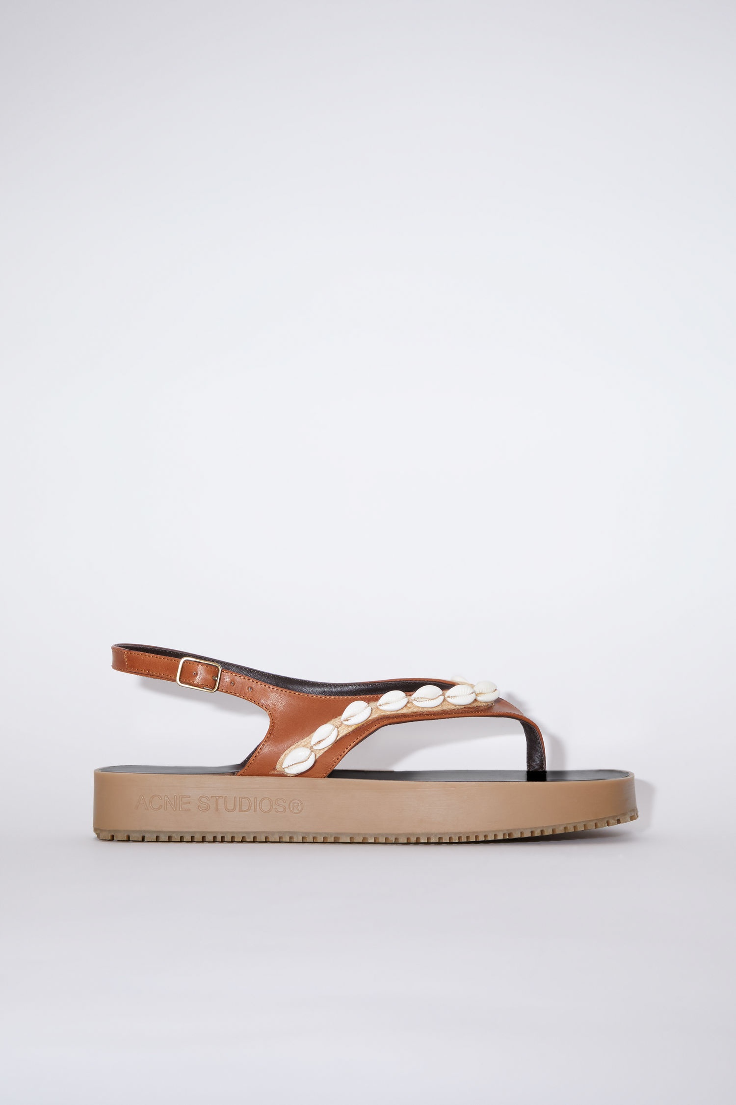 Platform sandals - Brown - 1