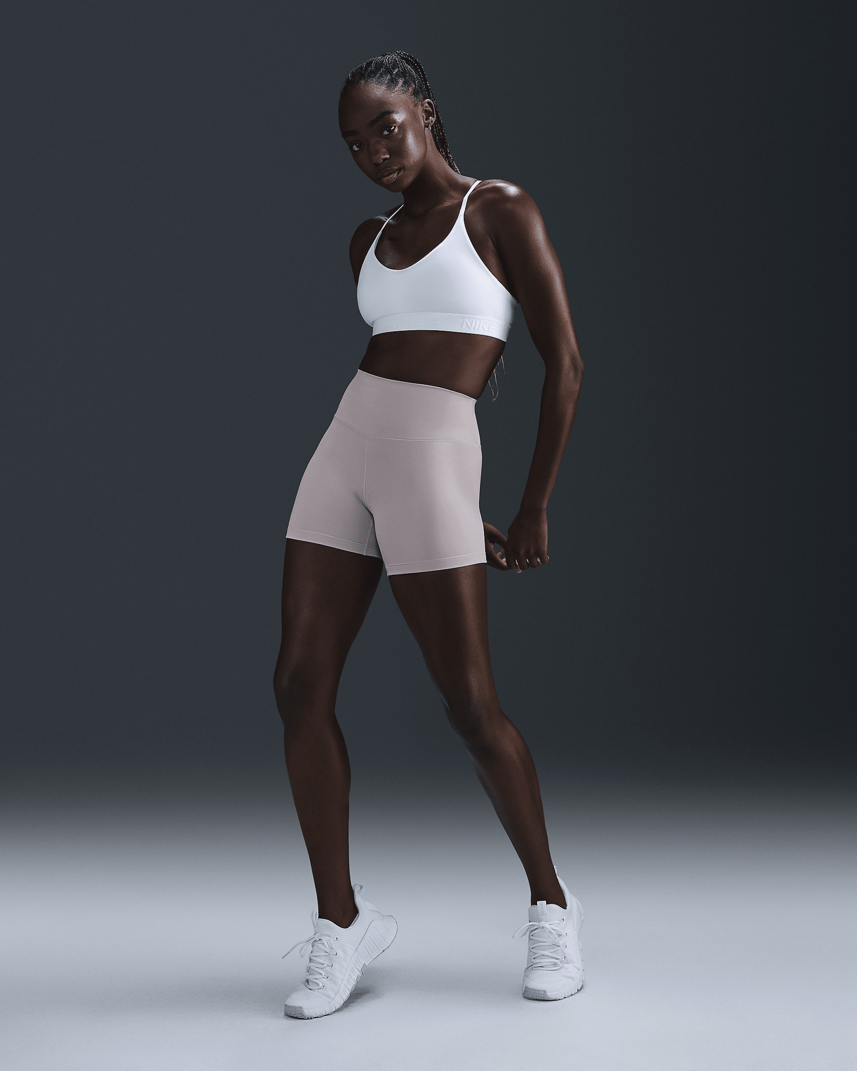 Nike One Women's High-Waisted 5" Biker Shorts - 1