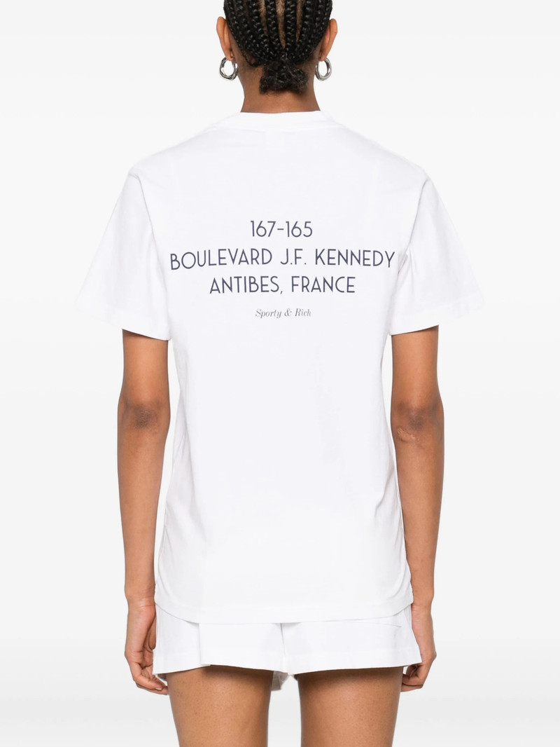 Sporty & Rich Sporty & Rich Eden-Roc Logo T-shirt outlook