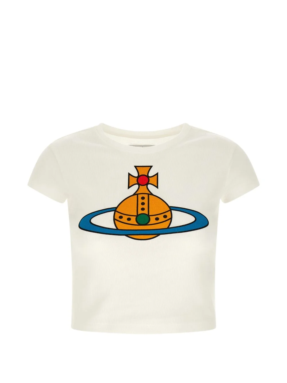 Oversized Orb Peru print crew neck T-shirt - 1