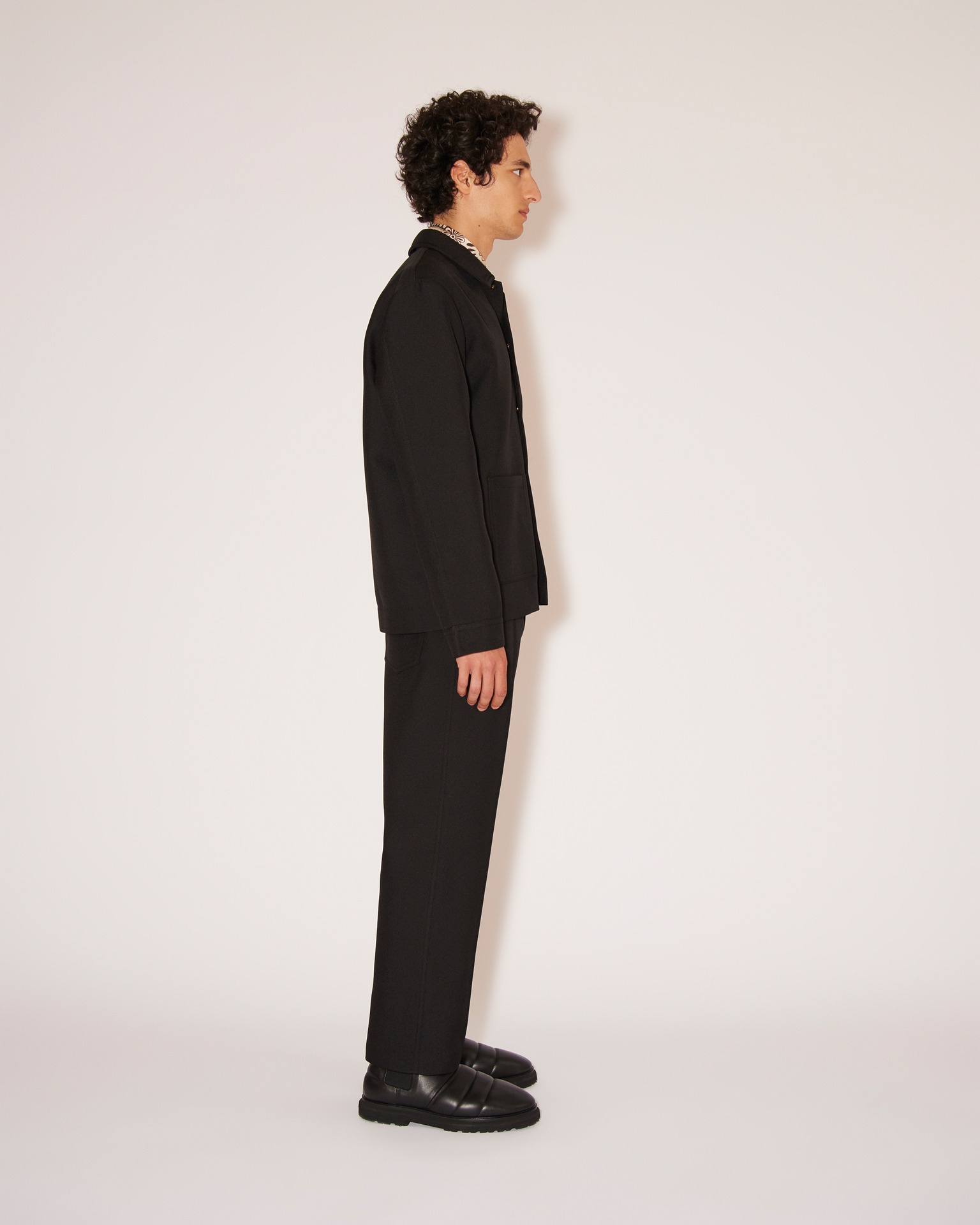 LAVI - Double suiting oversized jacket - Black - 3