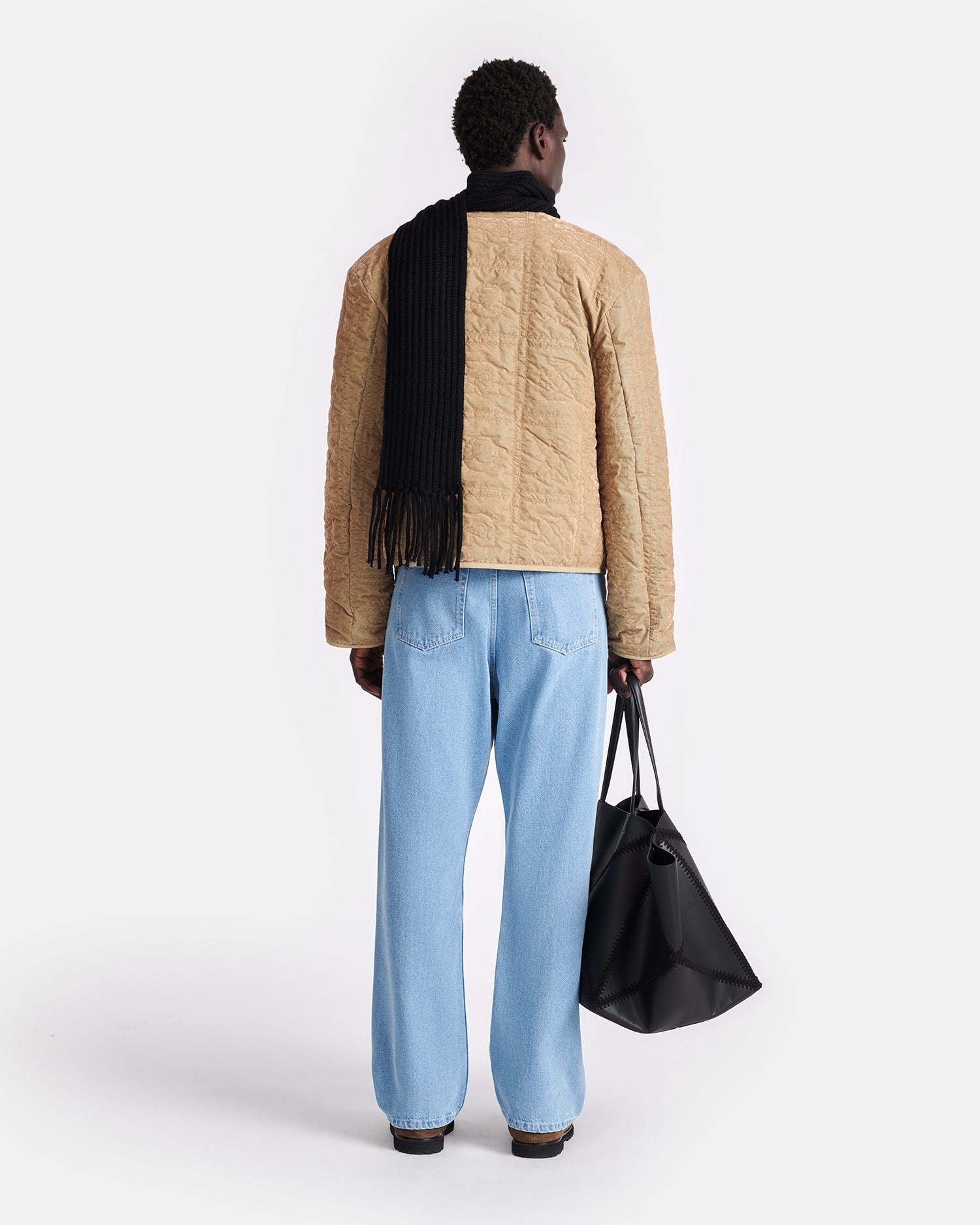 Quilted Tech-Velvet Jacket - 9