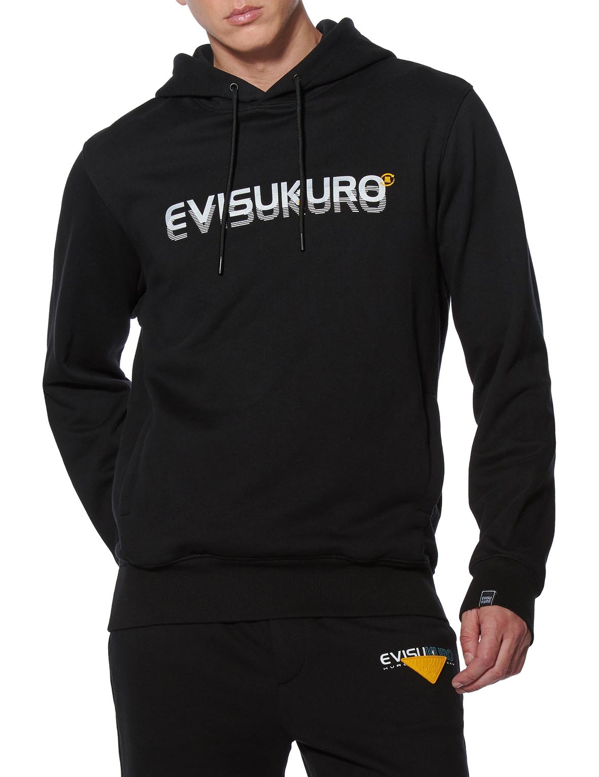 Leather Patch Hoodie - 4