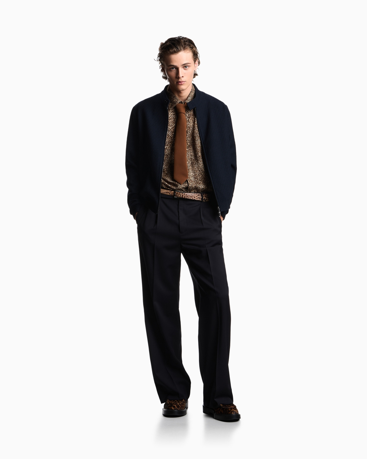 ICON WOOL-BLEND BOUCLÉ JERSEY BLOUSON - 2