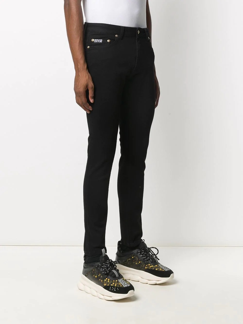 mid-rise skinny jeans - 3