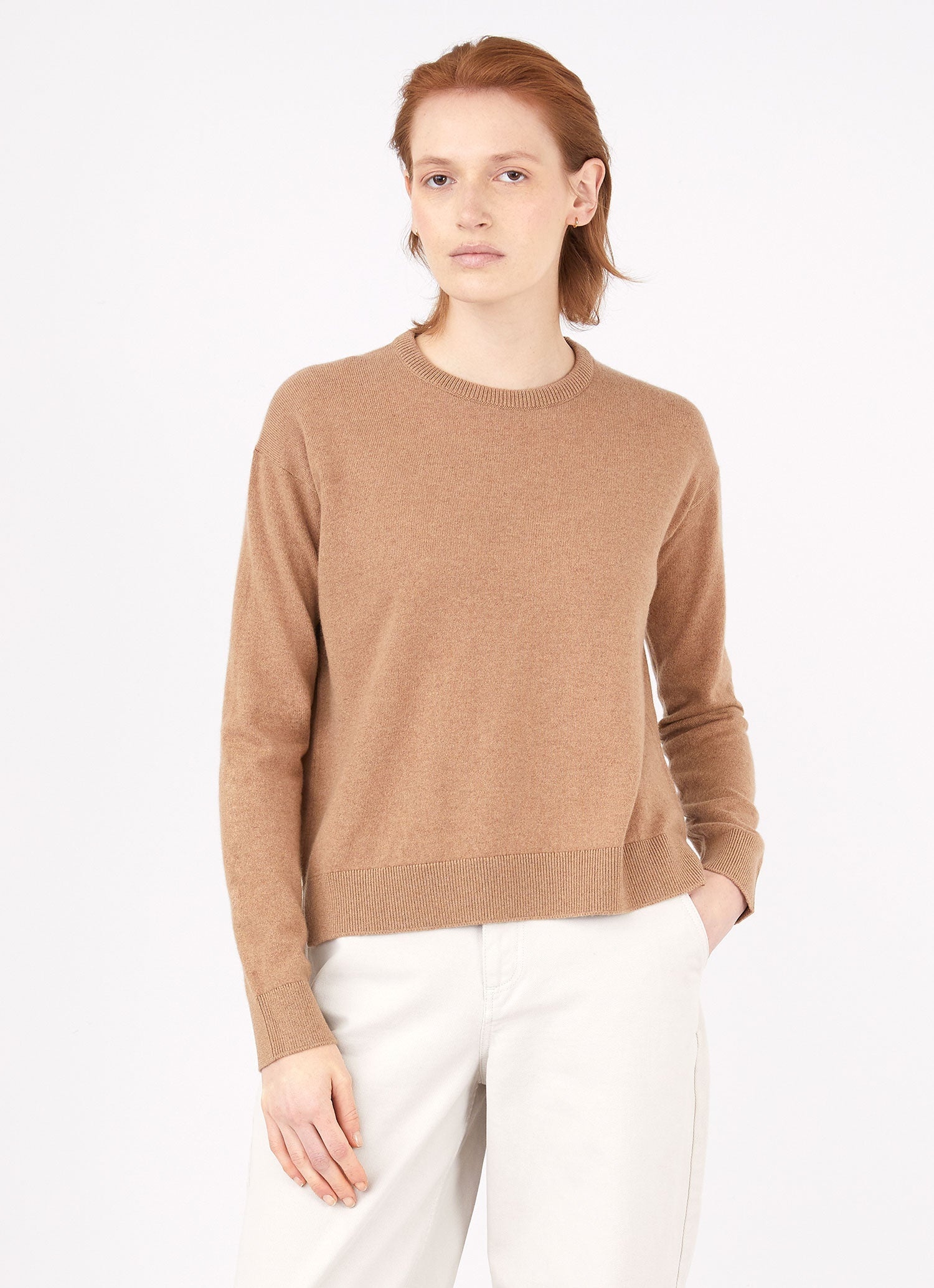 Cashmere Crew Neck Jumper - 1