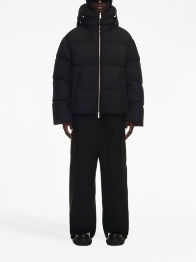 Off-White zip-fastening padded jacket outlook
