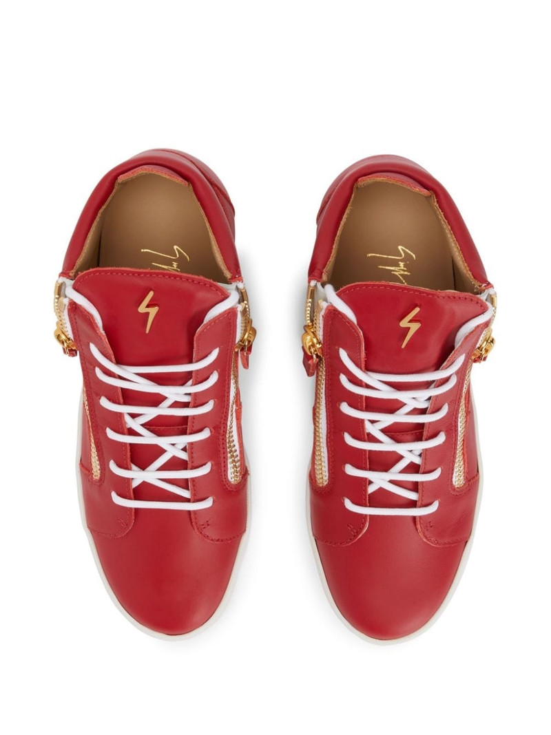 Nicki leather sneakers 4