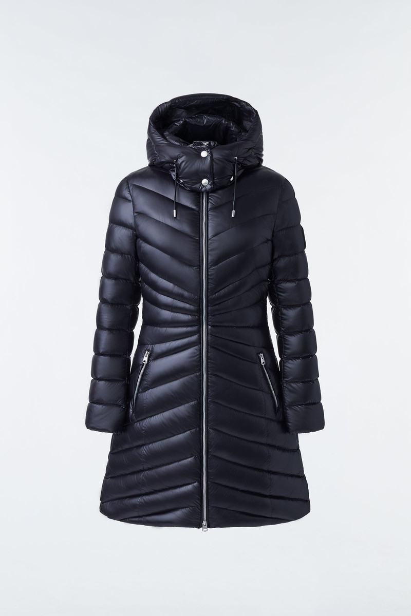 CAMEA Light down jacket with removable hood 1