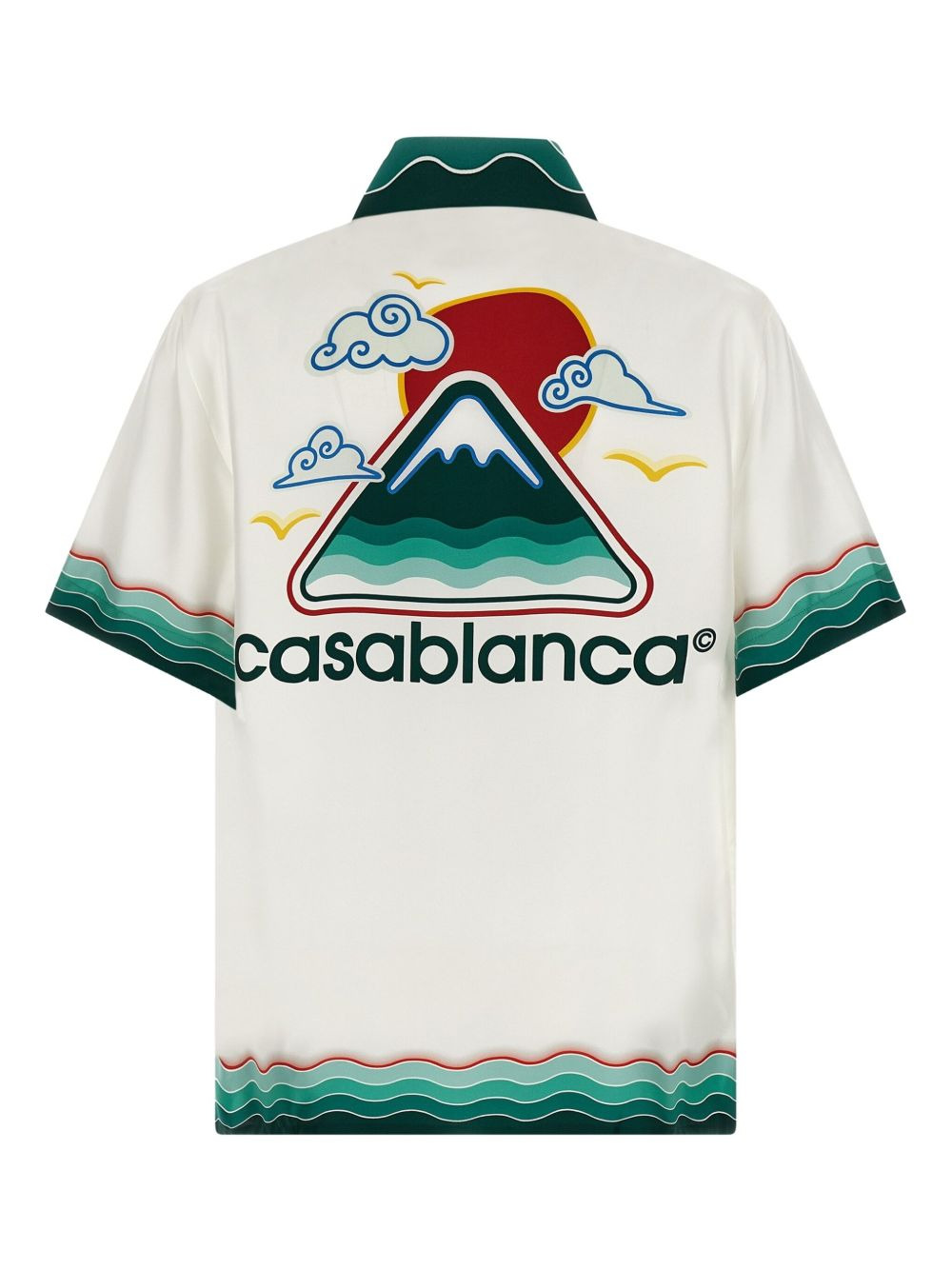 Montagne Ondulée silk shirt - 2