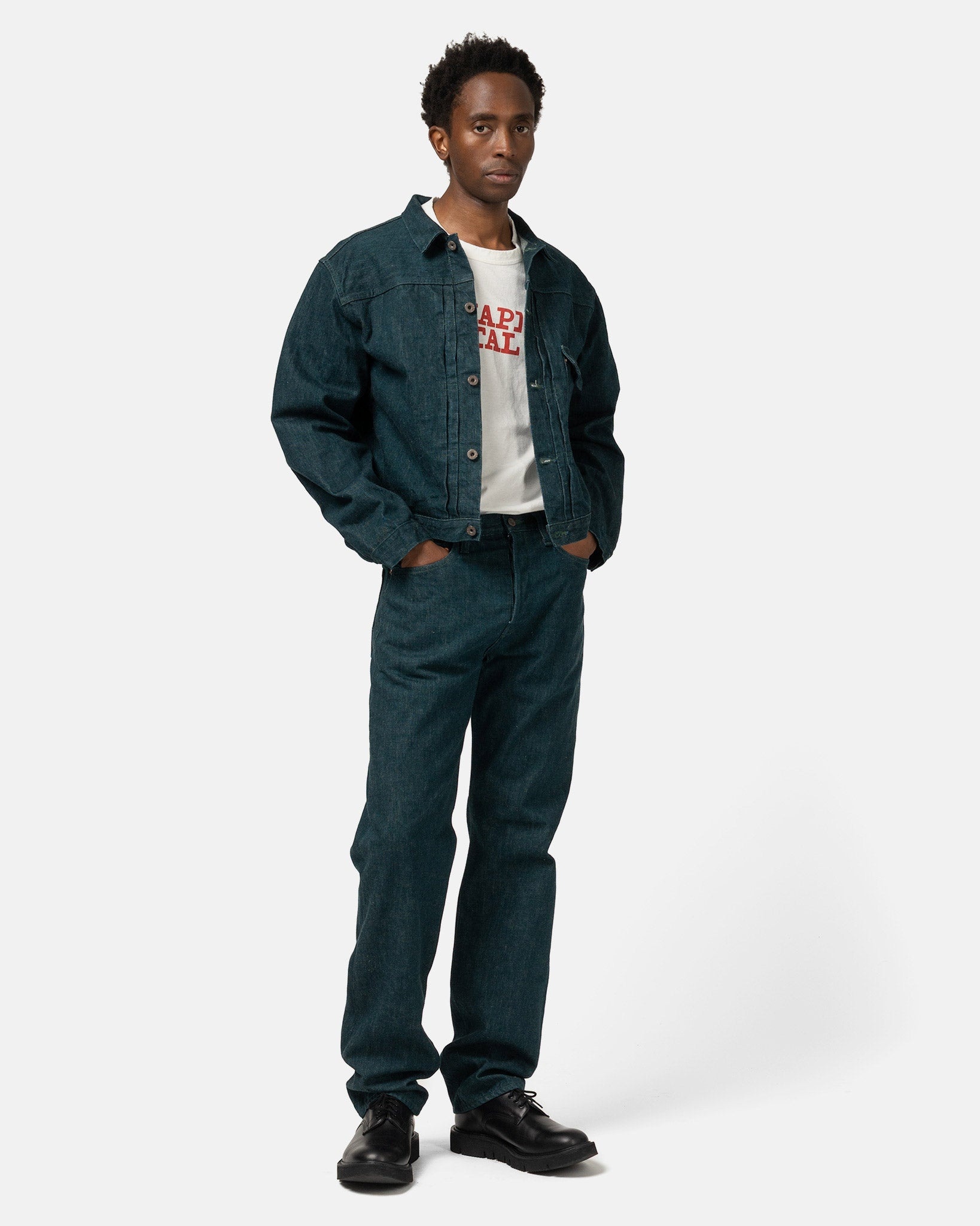 No.4 Plant Dyed Denim 5P MONKEY CISCO NO4 - 2