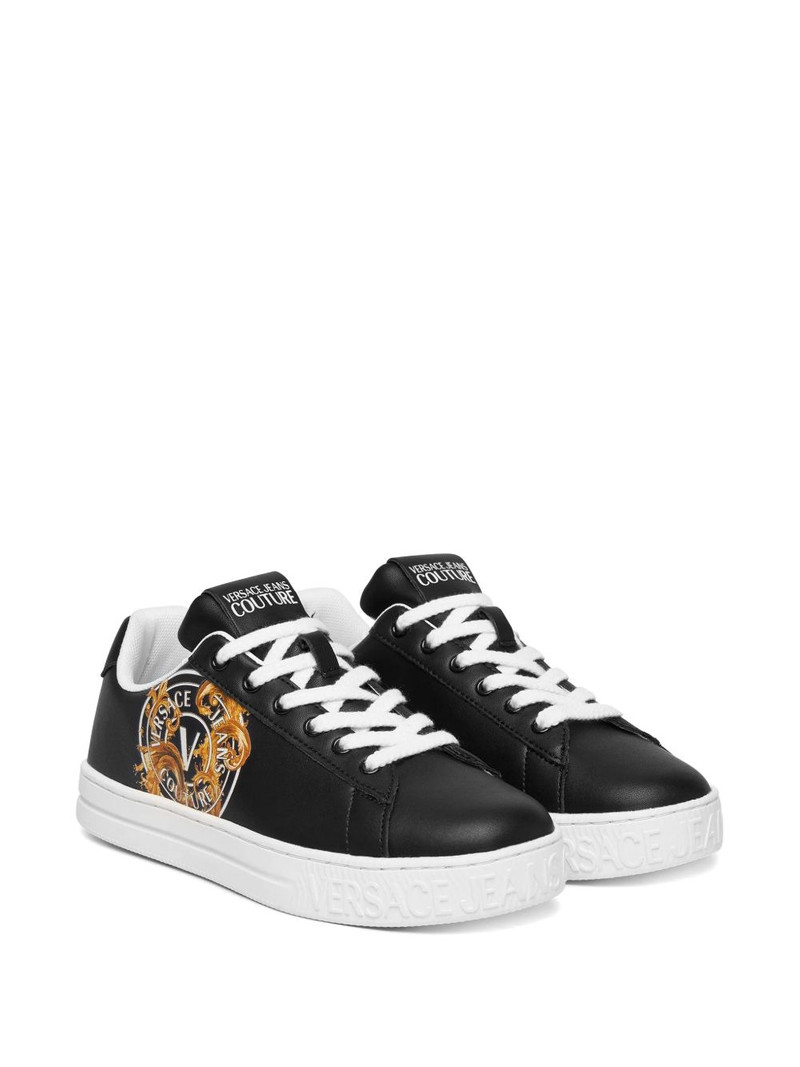 VERSACE JEANS COUTURE Porcelain Barocco Court 88 low-top sneakers outlook