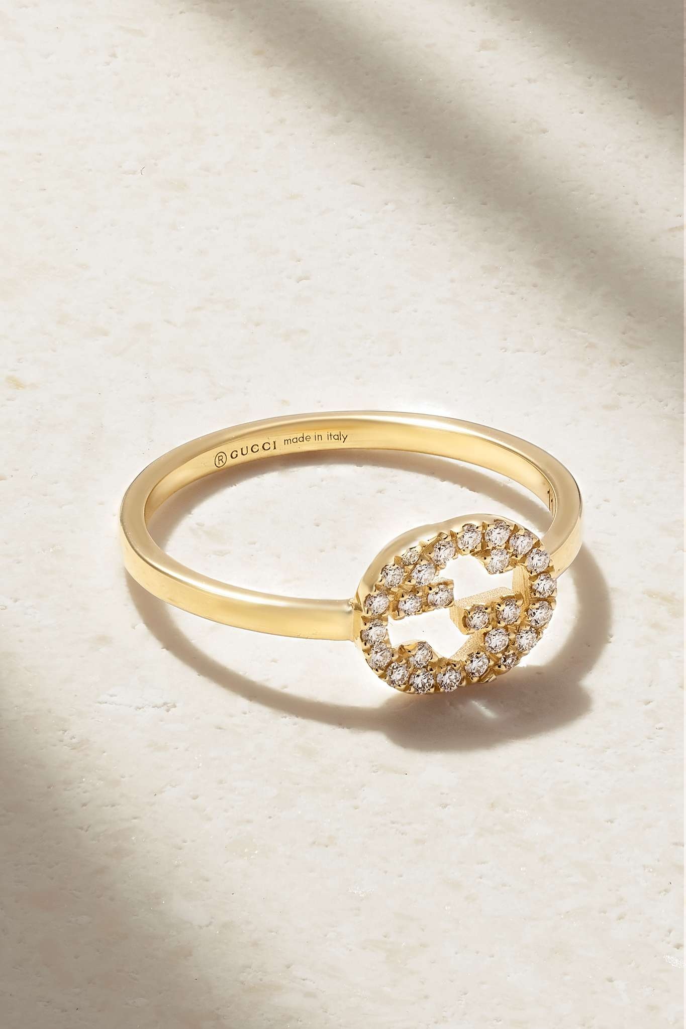 GG 18-karat gold diamond ring - 1