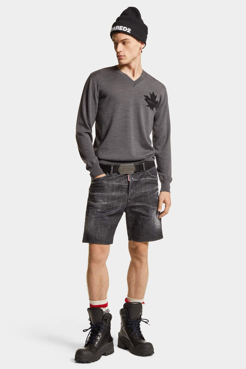 EASY DARK WASH MARINE SHORT 청바지 3
