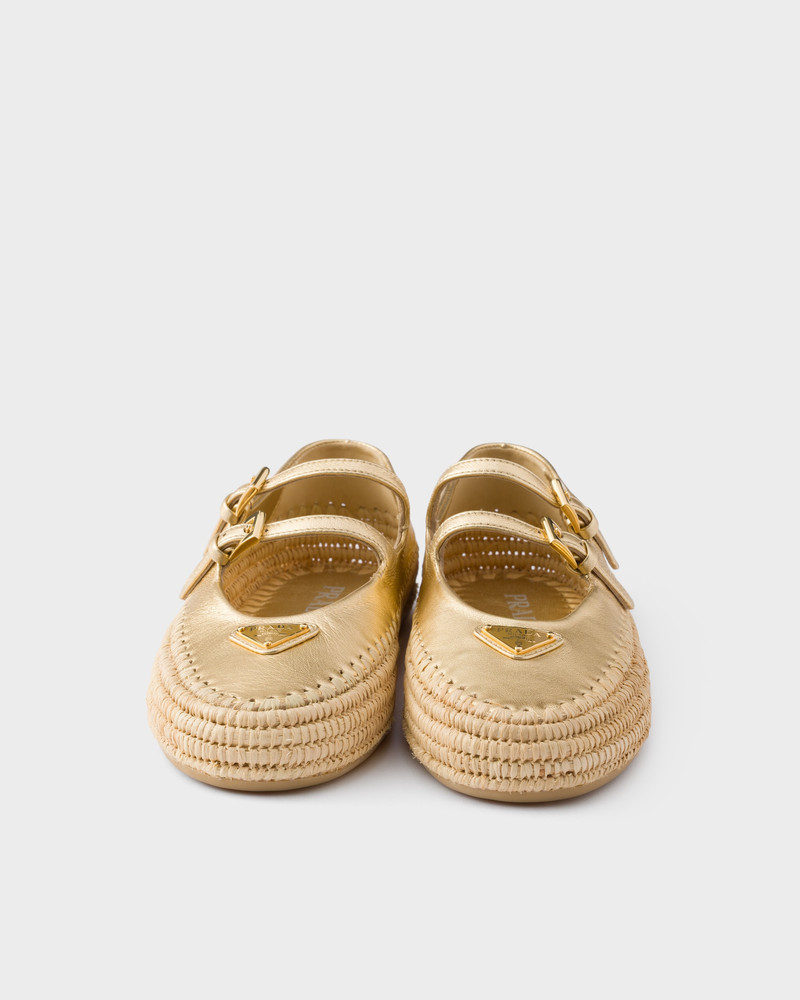Mordoré nappa leather ballerinas 5