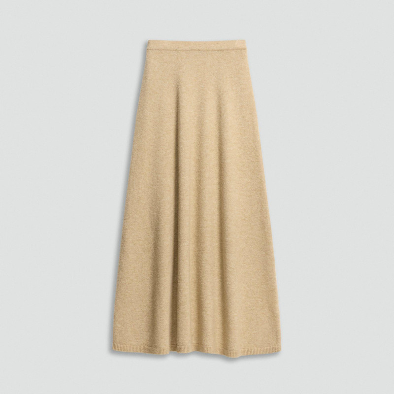 Knit Pull-On Skirt in Astor Wool 1