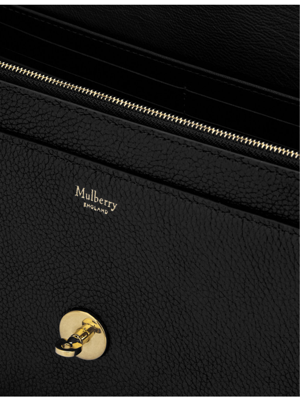 Darley small grained-leather clutch bag - 5