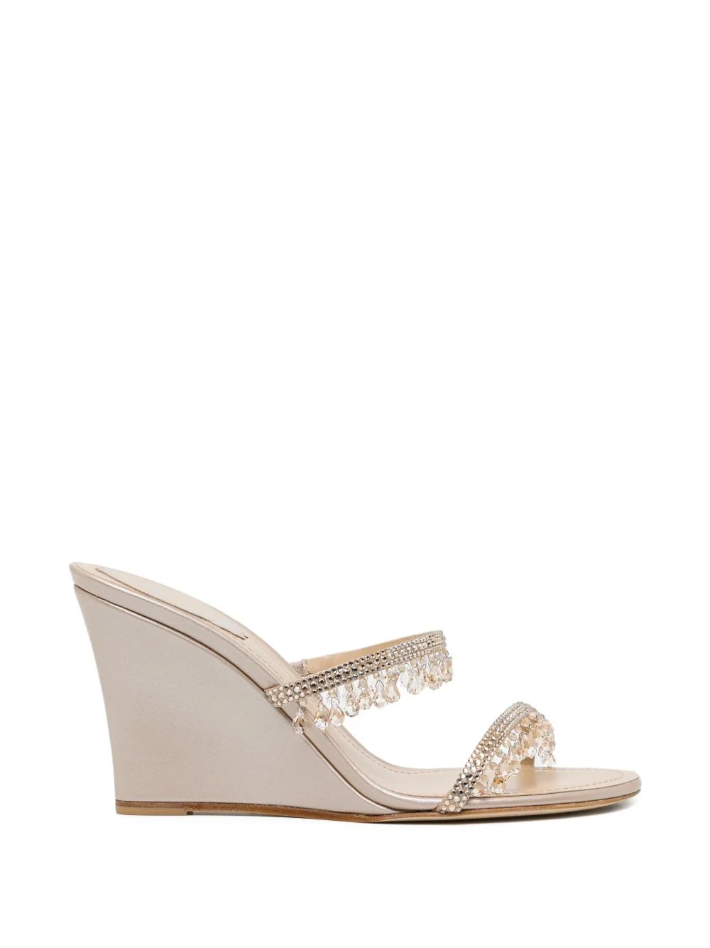 80mm crystal-embellished sandals - 1
