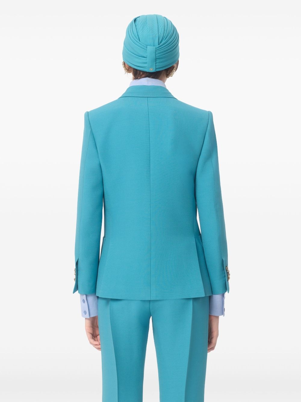 single-breasted blazer - 5