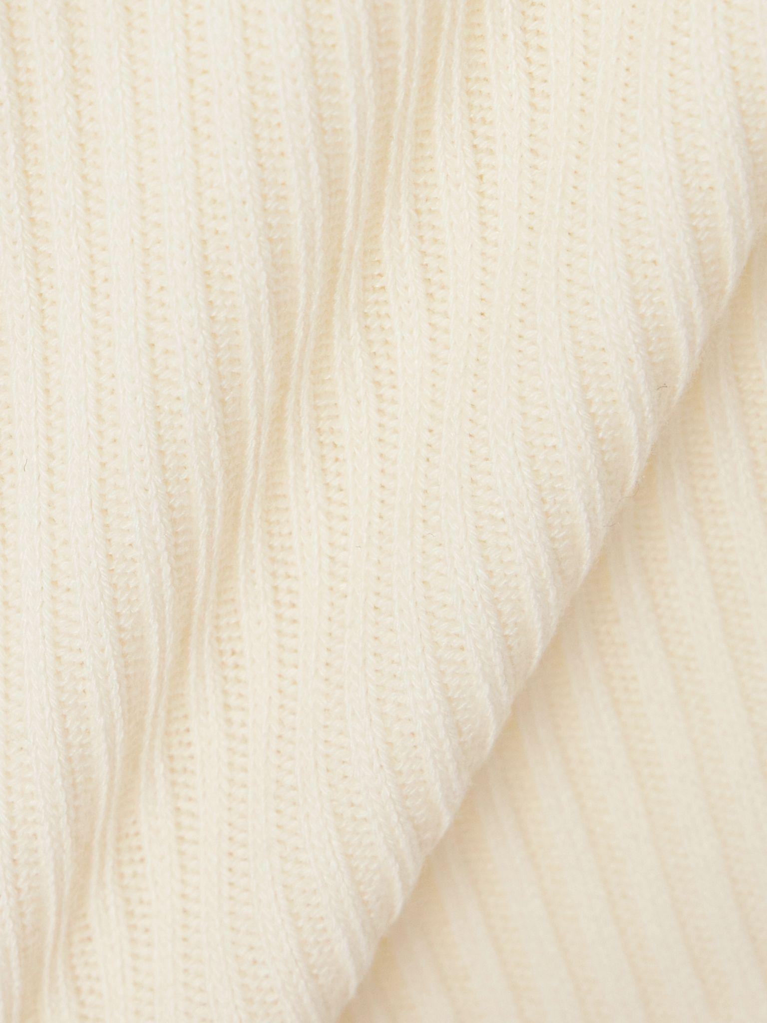 Binx ribbed stretch-Lyocell and organic cotton-blend tank Ecru - 5