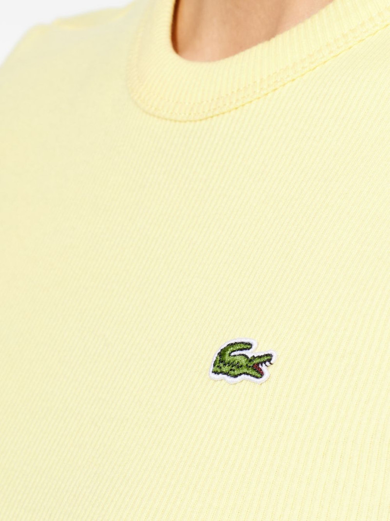 ribbed logo T-shirt 5