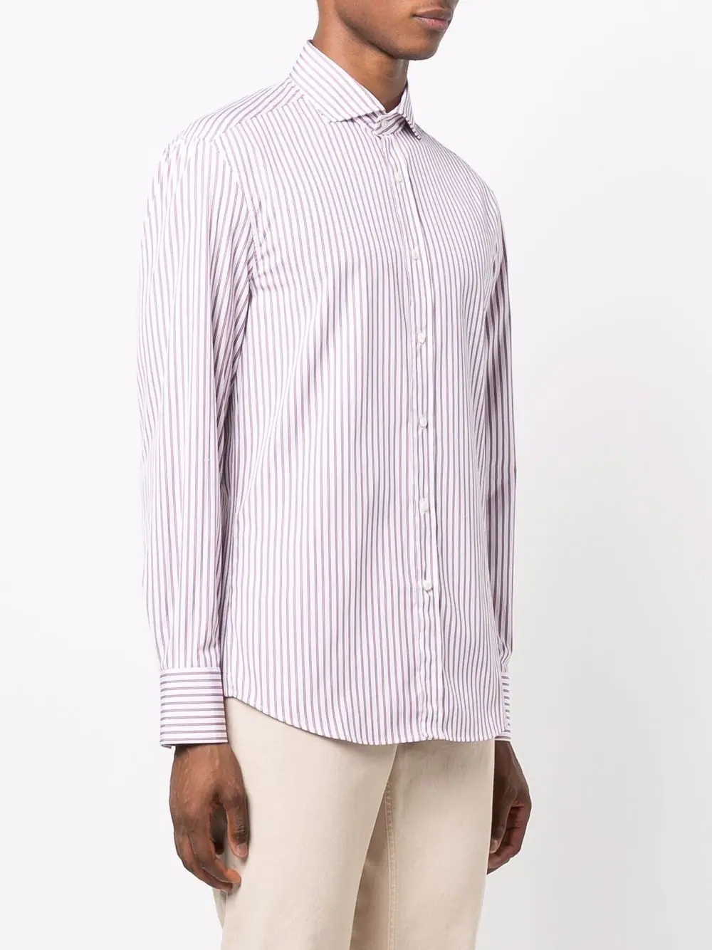 striped cotton shirt - 3