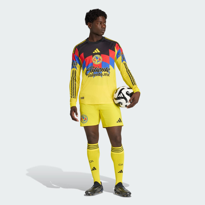 Club America 25/26 Long Sleeve Home Authentic Jersey 5