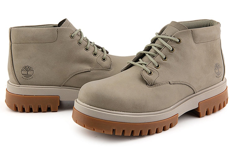 Timberland Arbor Road Mid Waterproof Chukka Boots 'Beige' A68MSW - 5