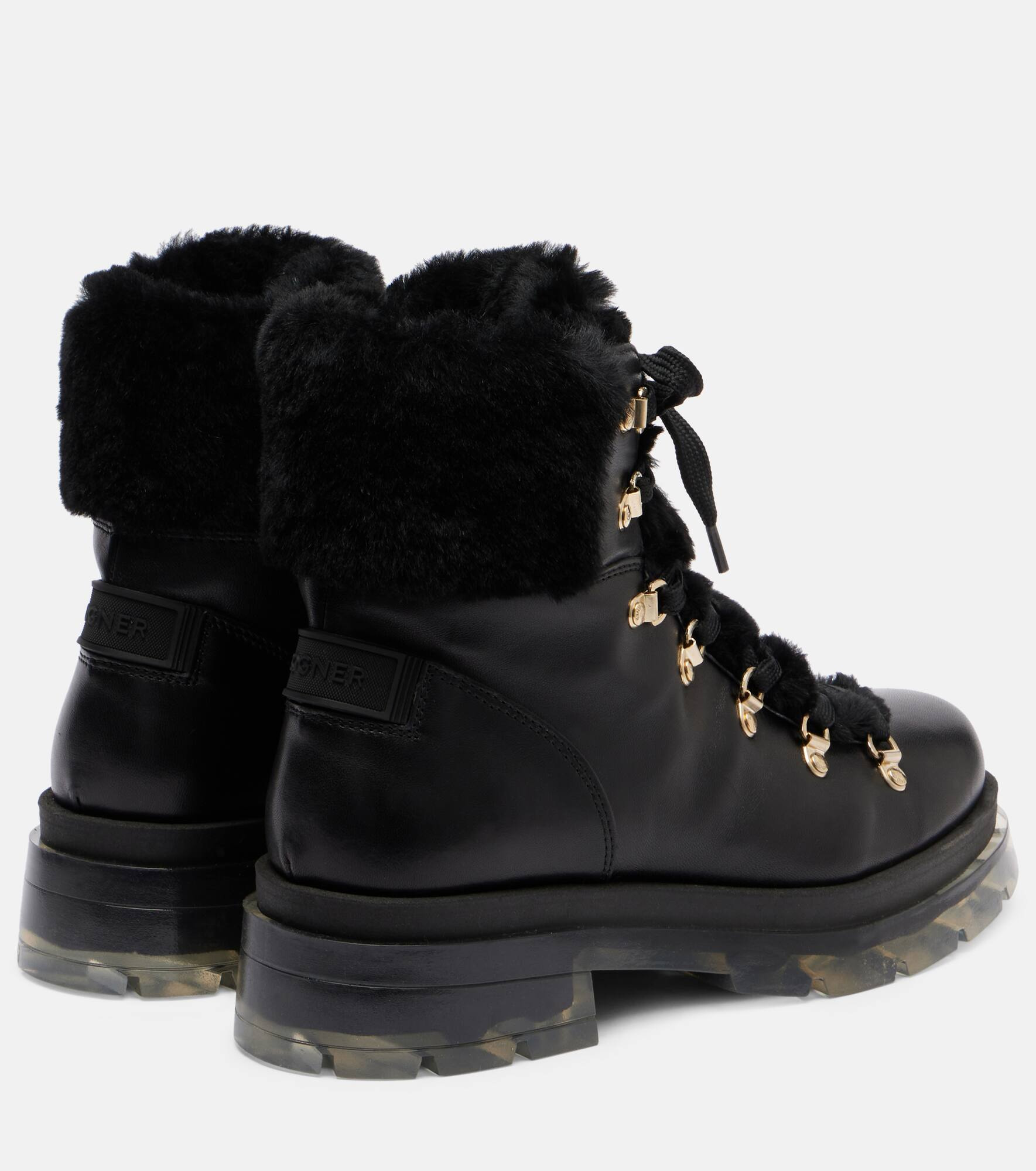 Swansea shearling-lined leather ankle boots - 2