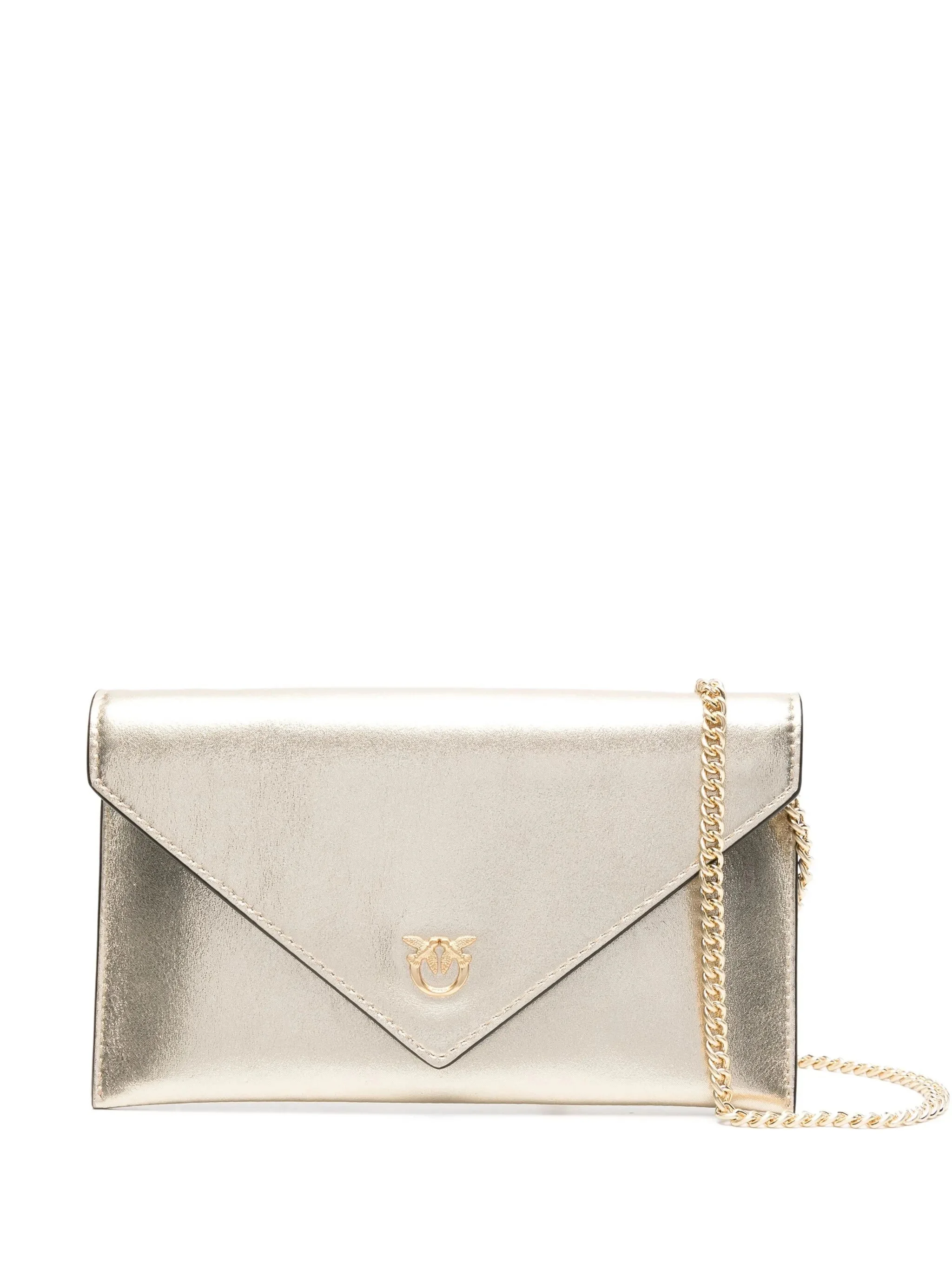 Pinko Envelope Flap Chain Mini Bag - 1