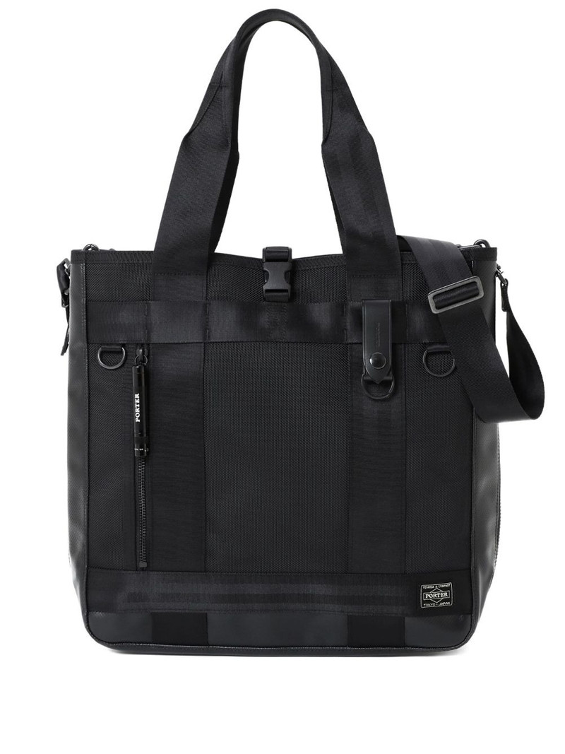 zip-fastening tote bag 1