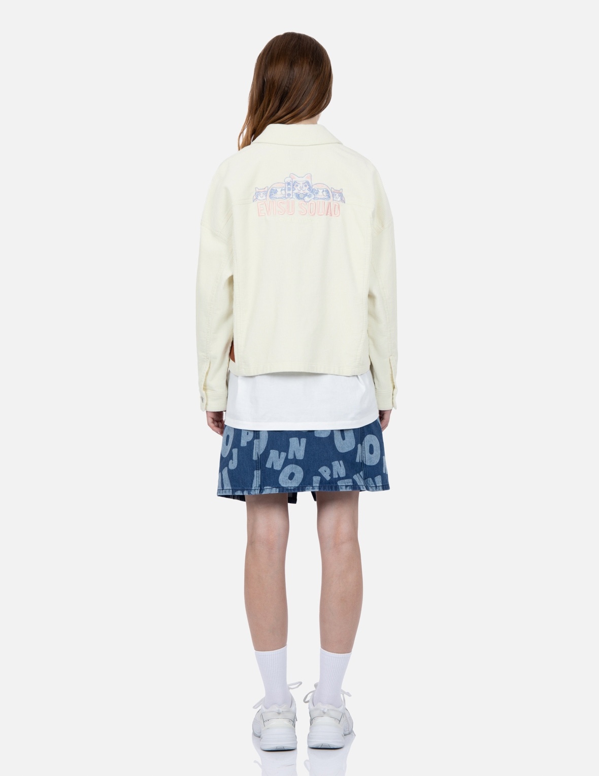 EVISU SQUAD EMBROIDERY CORDUROY JACKET - 5