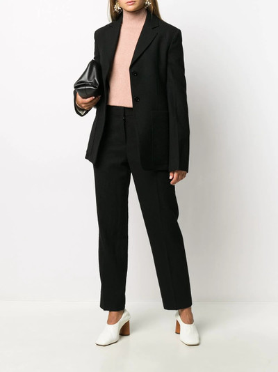 Jil Sander single breasted buttoned blazer outlook