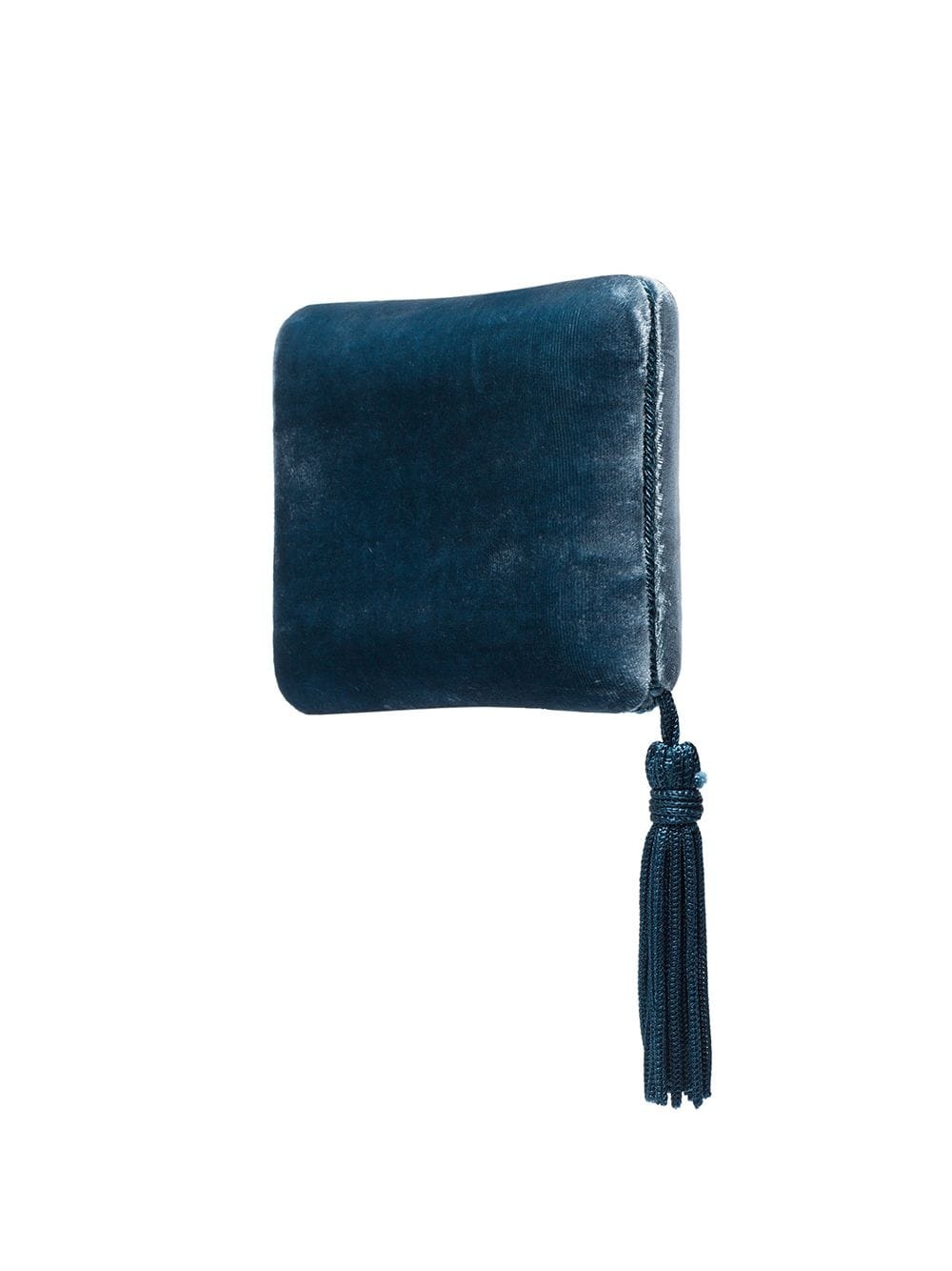 tassel-trimmed velvet jewellery case - 2