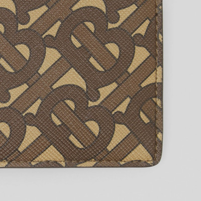 Burberry Monogram Print International Bifold Wallet outlook