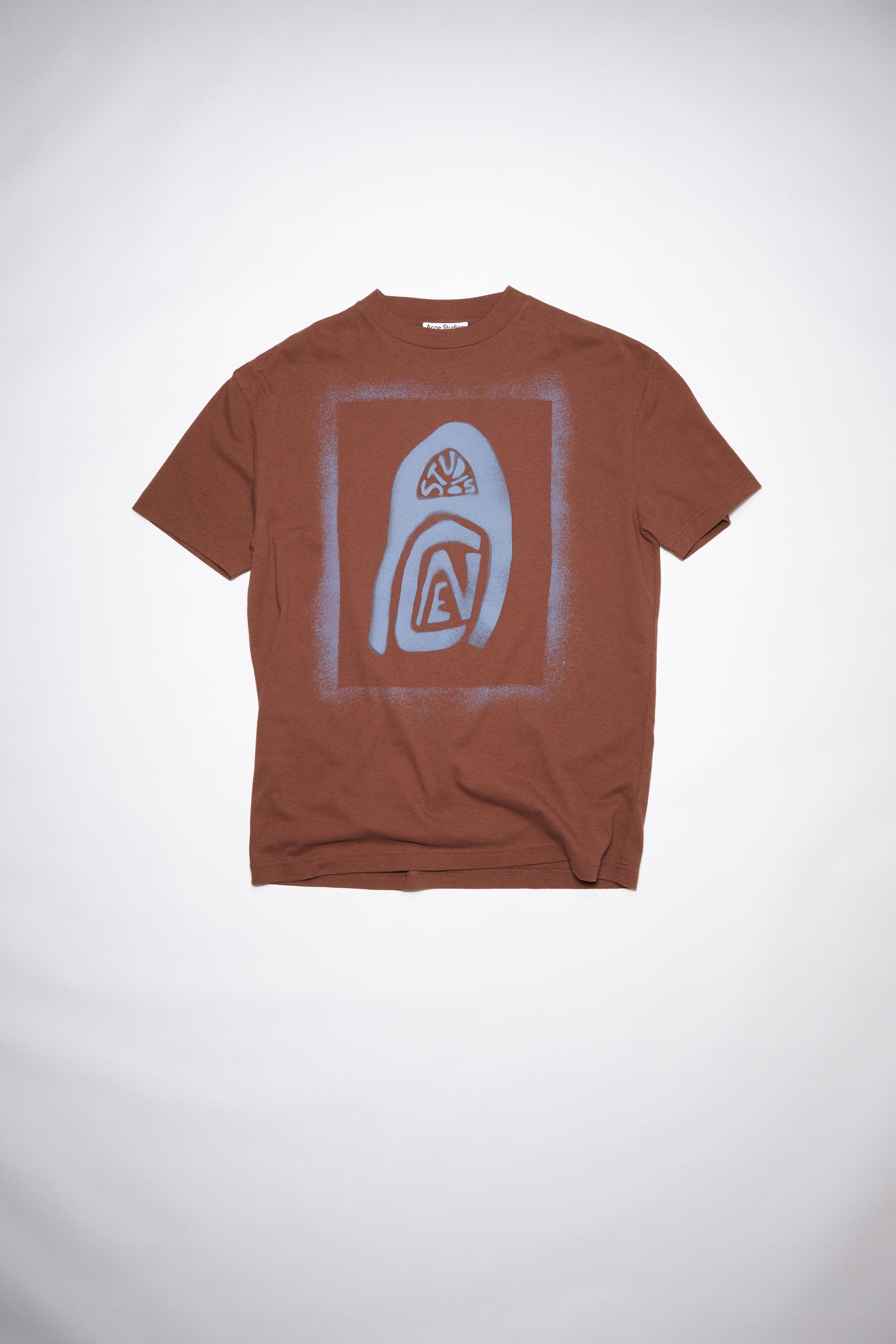 Crew neck t-shirt - Chocolate brown - 4