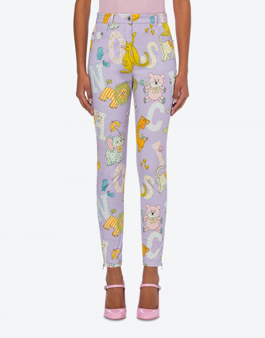 CIRCUS LOGO GABARDINE TROUSERS - 2